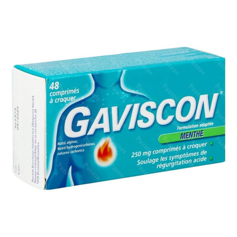 Gaviscon et Omeprazole