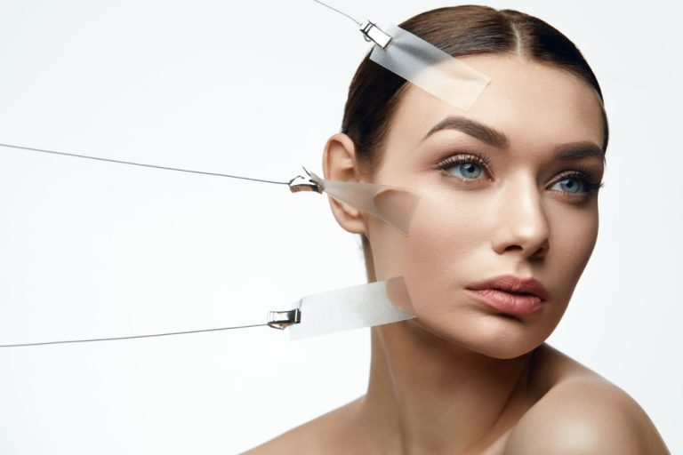 Lifting cervico facial